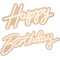 Happy Birthday Neon Sign, LED Lights with Adjustable Brightness for Party and Club